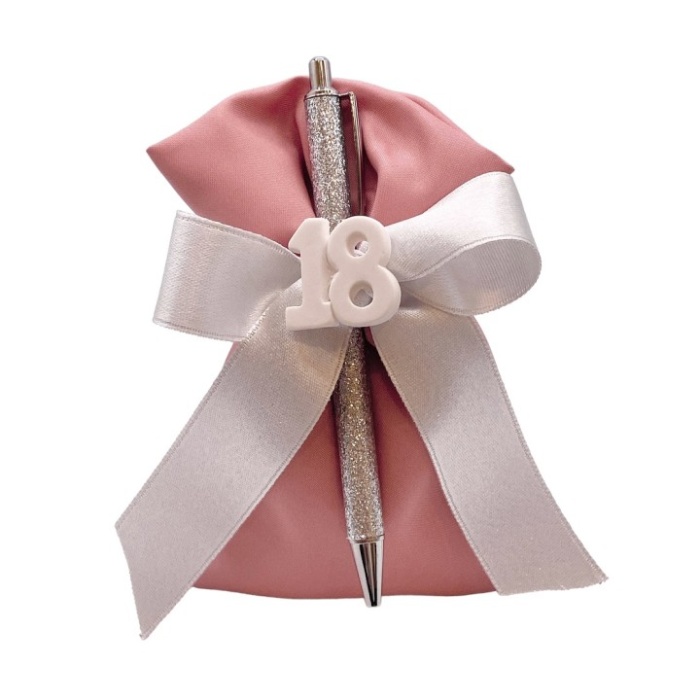 Eleganza Bandierine Per 15° Compleanno – Festone 3,9m Con 11 Bandiere Olografiche Rosa, In Alluminio
